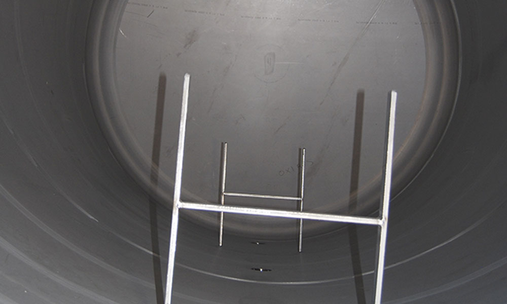 Fabricacion depositos 22000L 5 - HORIZONTAL TANK 22m3 WITH COIL IN STAINLESS STEEL 1.4404 (316L)
