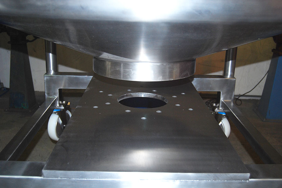 Fabricacion maquinaria sandoz 3 - CARRO MOVIL PARA TRASVASE EN ACERO INOXIDABLE 1.4404 (316L)