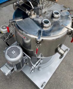Fabricacion centrifugas RTA 60 1 246x300 - CENTRIFUGA PLANTA PILOTO RTA-60 EN ACERO INOXIDABLE 1.4404 (316L)